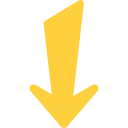 arrow-down arrow down icon